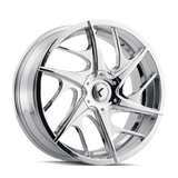 Kraze ROGUE KR182 Chrome wheel