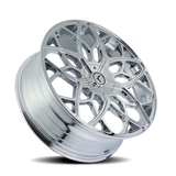 Kraze Ricochet KR184 20x8.5 +38 chrome premium Euro wheel 5x115 5x120