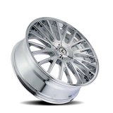 Kraze Double Down KR185 22x8.5 chrome premium aftermarket wheel
