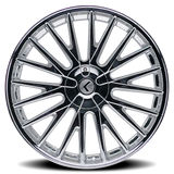 Kraze Double Down KR185 20x8.5 +38 Chrome premium Euro wheel