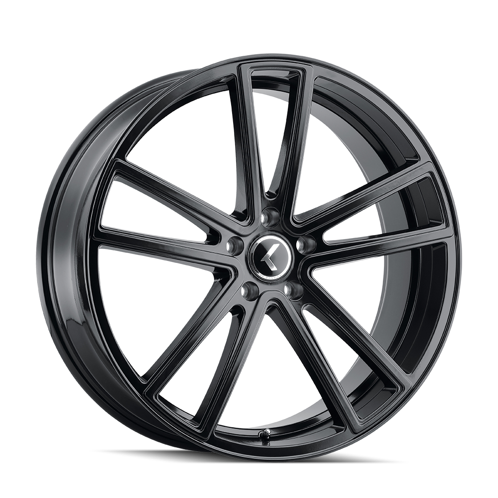 Kraze LUSSO KR190 Gloss Black wheel