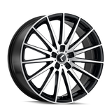 Kraze Stunna Black with Machined  wheel