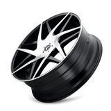 Kraze Phase KR192 20x8.5 Gloss Black Machined premium Euro wheel