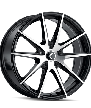 Kraze TURISMO KR193 Gloss Black Machined