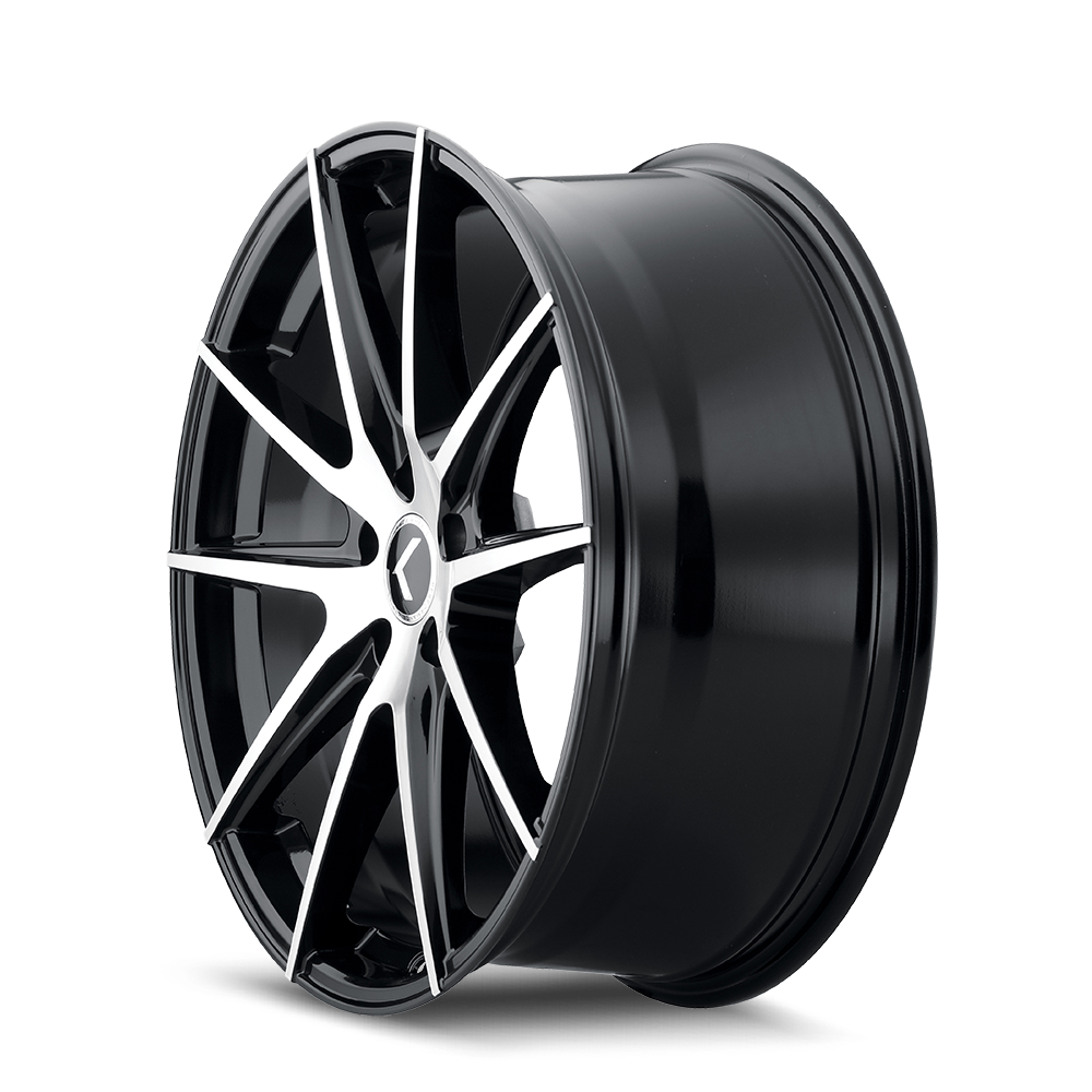 Kraze TURISMO KR193 Gloss Black Machined