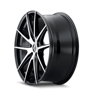 Kraze TURISMO KR193 Gloss Black Machined