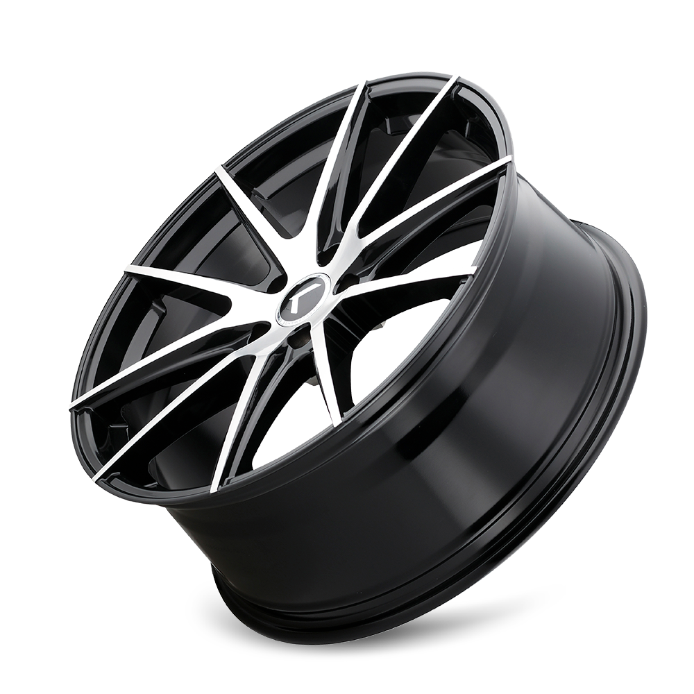 Kraze TURISMO KR193 Gloss Black Machined