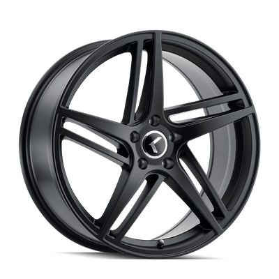 Kraze MILANO KR195 Satin Black wheel