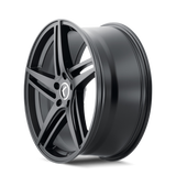 Kraze Milano KR195 18x8 Satin Black 5x108 premium Euro wheel