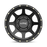 KMC Powersports KS134 ADDICT 2 14x7 +10mm Satin Black