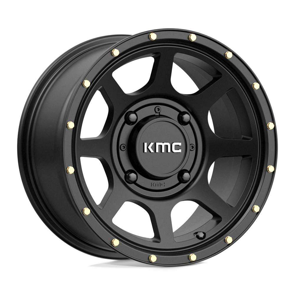 KMC Powersports KS134 ADDICT 2 Black wheel