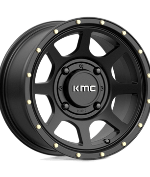 KMC Powersports KS134 ADDICT 2 14x7 +10 Satin Black