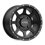 KMC Powersports KS134 ADDICT 2 14x7 +10mm Satin Black
