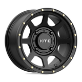 KMC Powersports KS134 ADDICT 2 Black wheel