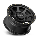 KMC Powersports KS134 ADDICT 2 14x7 +10mm Satin Black