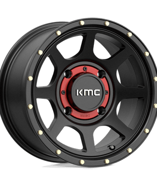 KMC Powersports KS134 ADDICT 2 14x7 +10 Satin Black