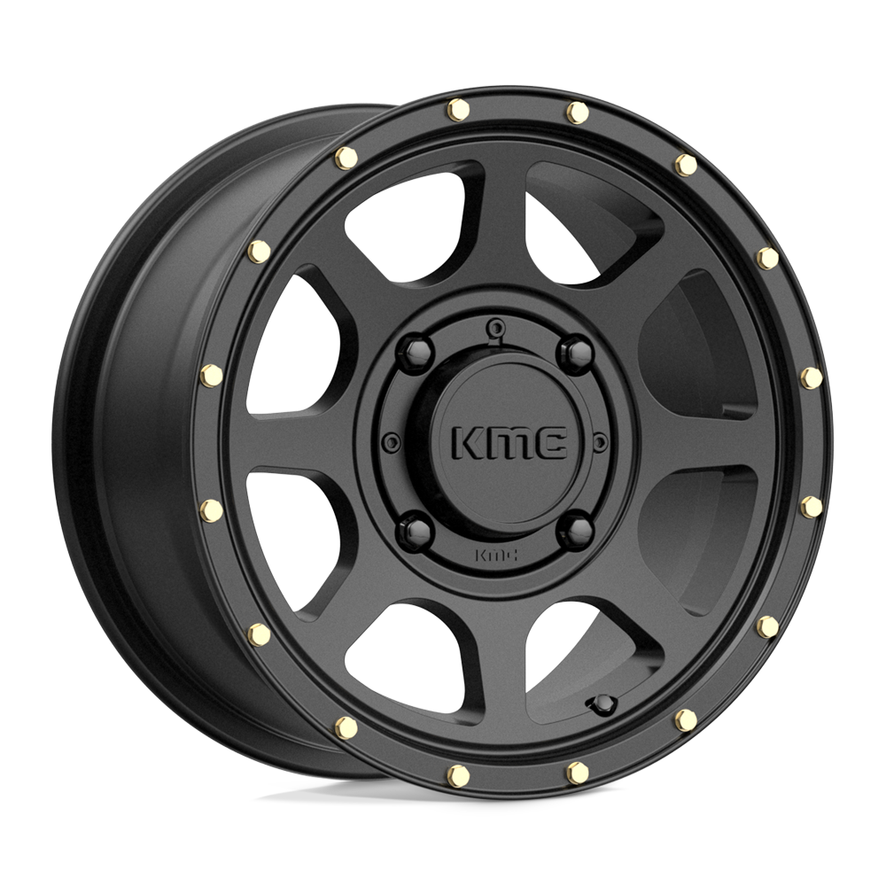 KMC Powersports KS134 ADDICT 2 Black wheel