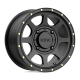 KMC Powersports KS134 ADDICT 2 Black wheel