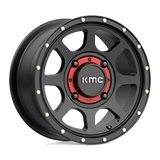 KMC Powersports KS134 ADDICT 2 14x7 +38mm Satin Black