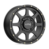 KMC Powersports KS134 ADDICT 2 Black wheel