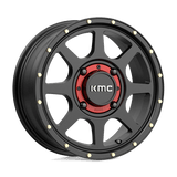KMC Powersports KS134 ADDICT 2 15x6 +38mm Satin Black