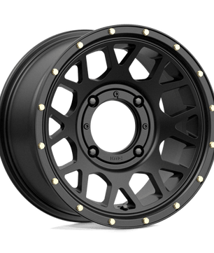 KMC Powersports KS135 GRENADE 14x7 +10 Satin Black