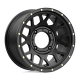 KMC Powersports KS135 GRENADE 14x7 +10mm Satin Black