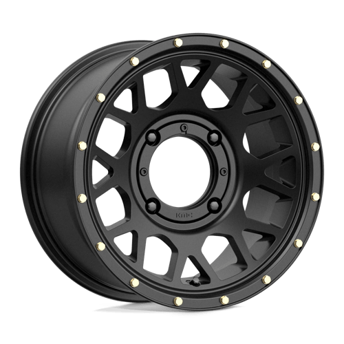 KMC Powersports KS135 GRENADE 14x7 +10 Satin Black