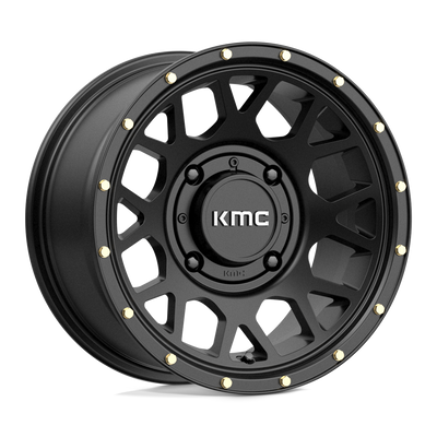 KMC Powersports KS135 GRENADE Black wheel