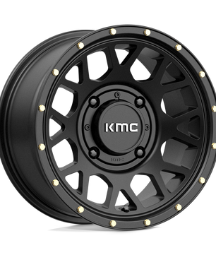 Kmc Powersports Ks135 Grenade Satin Black