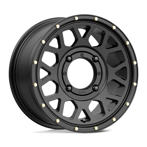 KMC Powersports KS135 GRENADE 14x7 +38 Satin Black