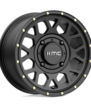 Kmc Powersports Ks135 Grenade Satin Black