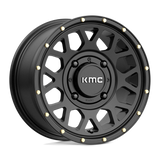 KMC Powersports KS135 GRENADE Black wheel