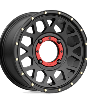 KMC Powersports KS135 GRENADE 14x7 +38 Satin Black
