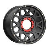 KMC Powersports KS135 GRENADE 14x7 +38mm Satin Black