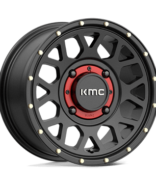 KMC Powersports KS135 GRENADE 14x7 +38 Satin Black