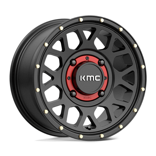 KMC Powersports KS135 GRENADE 14x7 +38 Satin Black