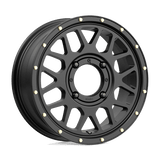 KMC Powersports KS135 GRENADE 15x6 +38mm Satin Black