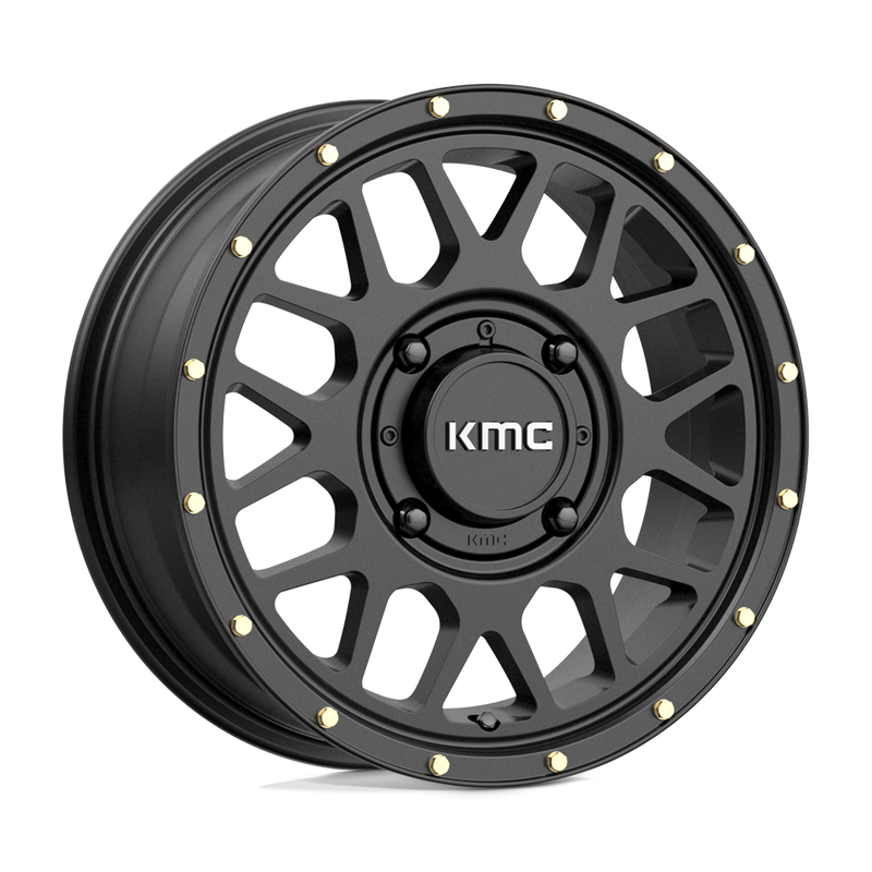 KMC Powersports KS135 GRENADE Black wheel