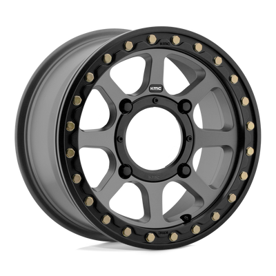 KMC Powersports KS234 ADDICT 2 BEADLOCK Gray wheel