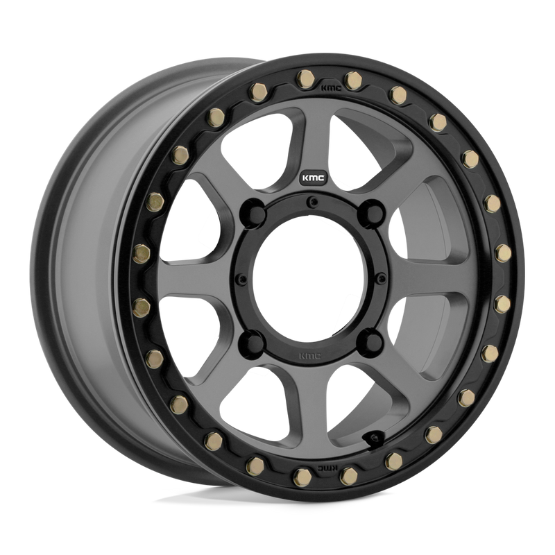 KMC Powersports KS234 ADDICT 2 BEADLOCK Gray wheel