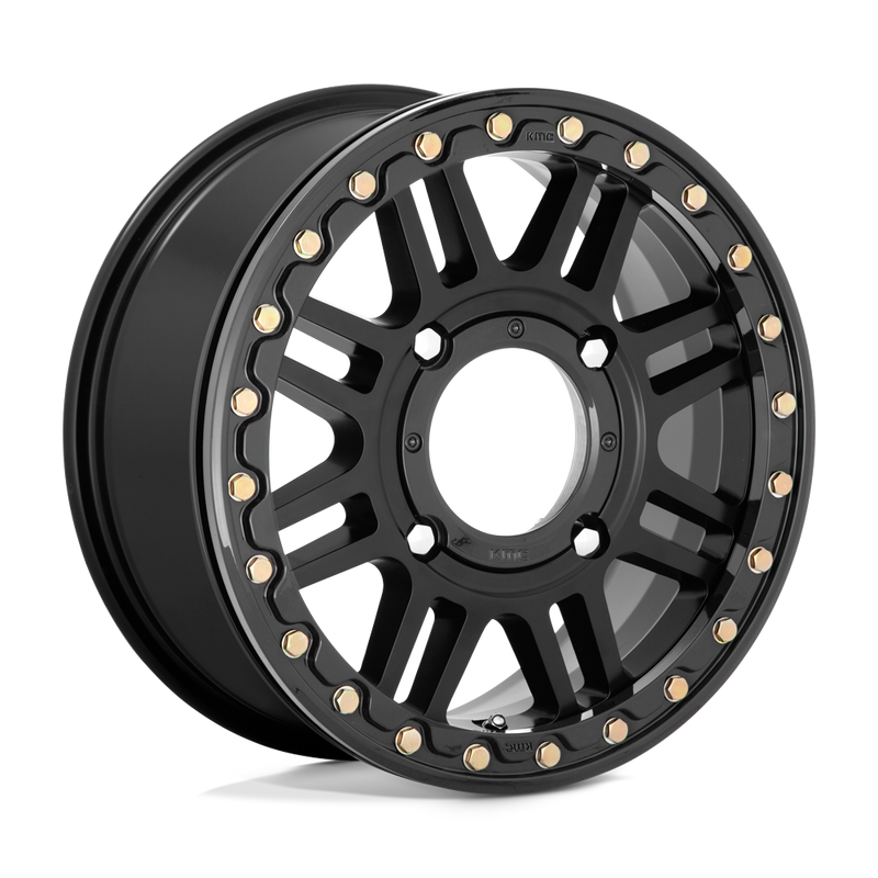 KMC Powersports KS250 CAGE BEADLOCK Black wheel