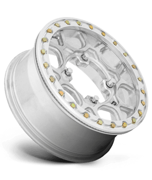 KMC Powersports KS433 MESA BEADLOCK FORGED 15x6 +38 Raw Machined Forged