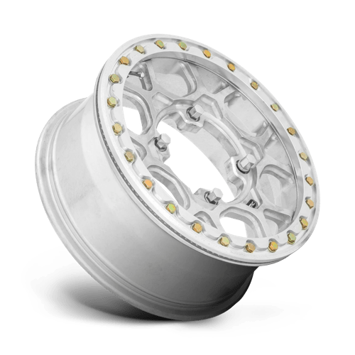 KMC Powersports KS433 MESA BEADLOCK FORGED 15x6 +38 Raw Machined Forged
