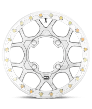 KMC Powersports KS433 MESA BEADLOCK FORGED 15x6 +38 Raw Machined Forged