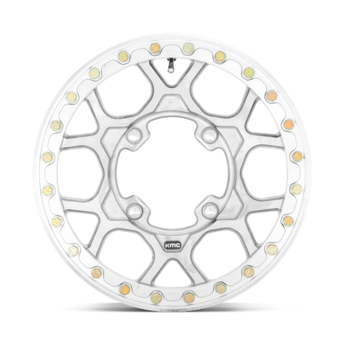 KMC Powersports KS433 MESA BEADLOCK FORGED 15x6 +38 Raw Machined Forged