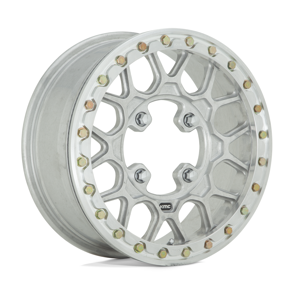 Kmc Powersports Ks435 Grenade Beadlock Forged Raw Machined Forged