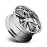 Foose 1PC Knuckle 17x8 +1mm Chrome