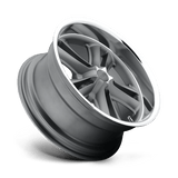 Foose F099 Knuckle 17x8 Matte Gun Metal Machined premium performance wheel