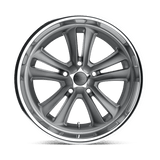 Foose F099 Knuckle 17x8 Matte Gun Metal Machined premium performance wheel